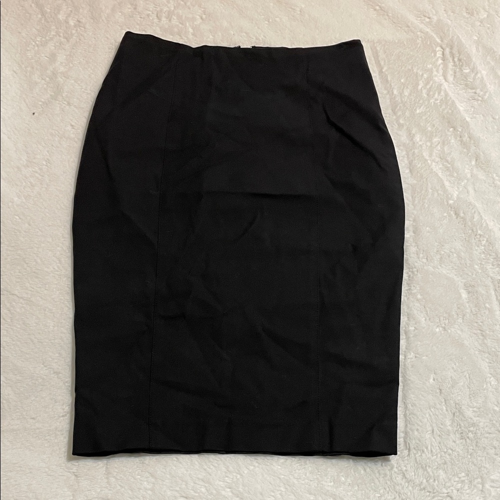 bebe Classic Black Pencil Skirt